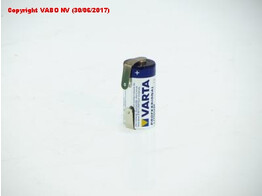 Lithium  CR123A  -2/3A - 3V  Soldertag