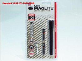 Maglite SUPER MINI LED Black - SP32016U 2xAAA incl. - 100 L