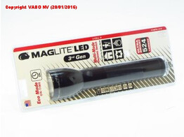 Maglite ML300L 2D LED Black - ML300L-S2016 - 524 LUMEN - BL