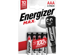 Energizer LR03 Max Alkaline Blister 4