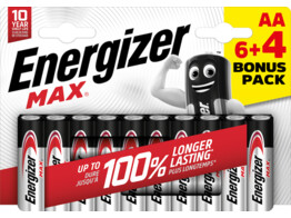 Energizer LR06 Max Alkaline Blister 6 4
